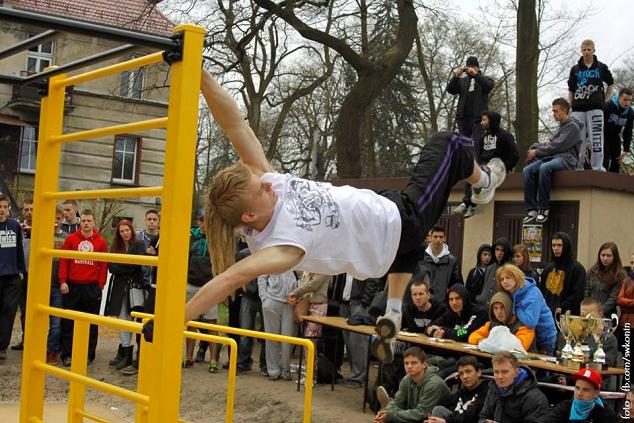 Zawody Street Workout - Flaga
