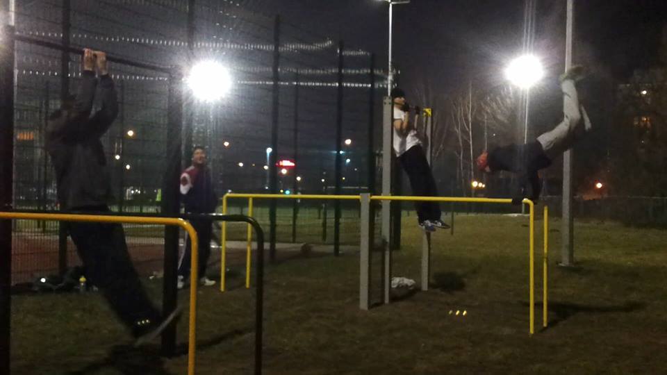 Park do Street Workout - Trening